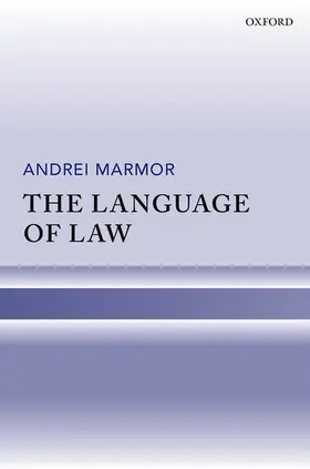 Marmor |  The Language of Law | Buch |  Sack Fachmedien