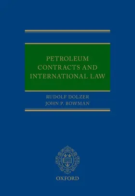 Dolzer |  Petroleum Contracts and International Law | Buch |  Sack Fachmedien