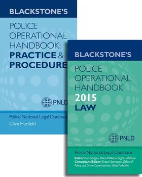 (PNLD) / Harfield |  Blackstone's Police Operational Handbook 2015: Law & Practice and Procedure Pack | Buch |  Sack Fachmedien