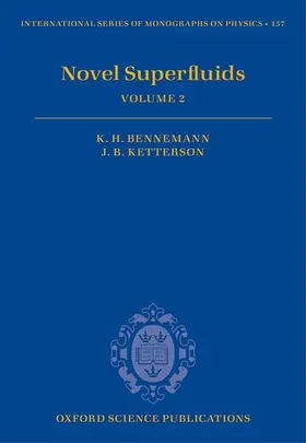 Bennemann / Ketterson |  Novel Superfluids | Buch |  Sack Fachmedien