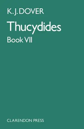 Thucydides / Dover |  Book VII | Buch |  Sack Fachmedien