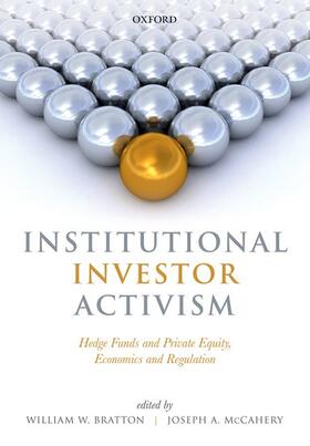 Bratton / McCahery | Institutional Investor Activism | Buch | 978-0-19-872394-3 | sack.de