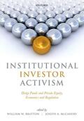 Bratton / McCahery |  Institutional Investor Activism | Buch |  Sack Fachmedien