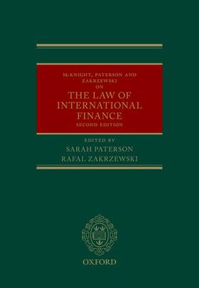 Paterson / Zakrzewski | McKnight, Paterson, & Zakrzewski on the Law of International Finance | Buch | 978-0-19-872525-1 | sack.de