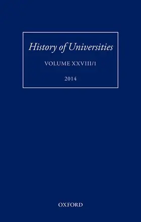 Feingold |  History of Universities | Buch |  Sack Fachmedien