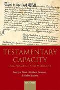 Frost / Lawson / Jacoby |  Testamentary Capacity | Buch |  Sack Fachmedien