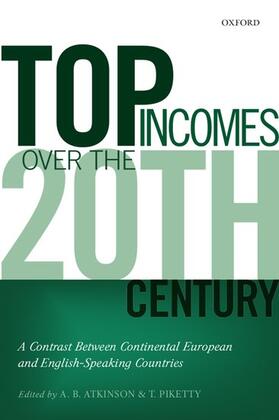 Atkinson / Piketty | Top Incomes Over the Twentieth Century | Buch | 978-0-19-872775-0 | sack.de