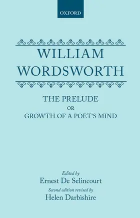 Wordsworth / de Selincourt / Darbishire |  William Wordsworth | Buch |  Sack Fachmedien