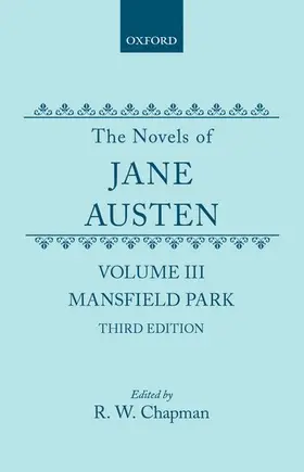 Austen / Chapman |  The Novels of Jane Austen | Buch |  Sack Fachmedien