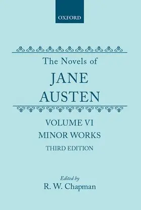 Austen / Chapman |  The Novels of Jane Austen | Buch |  Sack Fachmedien