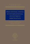 Commission / Moloo |  Procedural Issues in International Investment Arbitration | Buch |  Sack Fachmedien