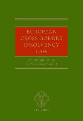 Bork / Mangano | European Cross-Border Insolvency Law | Buch | 978-0-19-872909-9 | sack.de