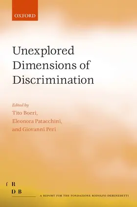Boeri / Patacchini / Peri |  Unexplored Dimensions of Discrimination | Buch |  Sack Fachmedien