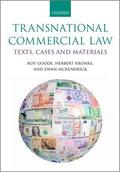 Roy Goode Et Al / Goode / Kronke |  TRANSNAT COM LAW TEXT CAS MAT 2E P | Buch |  Sack Fachmedien