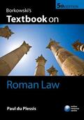 du Plessis |  Borkowski's Textbook on Roman Law | Buch |  Sack Fachmedien