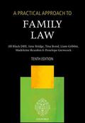 Bridge / Bond / Gribbin |  Practical Approach to Family Law (Revised) | Buch |  Sack Fachmedien