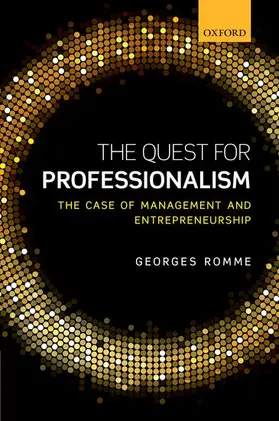 Romme |  The Quest for Professionalism | Buch |  Sack Fachmedien