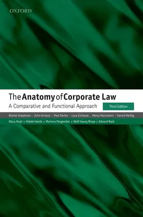 Al / Kraakman / Armour |  ANATOMY OF CORPORATE LAW 3E C | Buch |  Sack Fachmedien