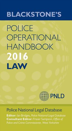 (PNLD) / Bridges | Blackstone's Police Operational Handbook 2016 | Buch | 978-0-19-874340-8 | sack.de