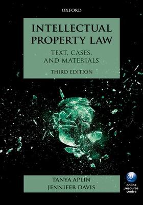 Aplin / Davis | Intellectual Property Law | Buch | 978-0-19-874354-5 | sack.de