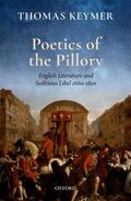Keymer |  Poetics of the Pillory | Buch |  Sack Fachmedien