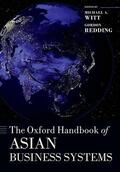 Redding / Witt |  THE OXFORD HANDBOOK OF ASIAN BUSINESS SYSTEMS | Buch |  Sack Fachmedien