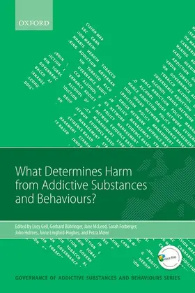Gell / Bühringer / McLeod | WHAT DET HARM ADD SUBST & BEHAV? GASBS P | Buch | 978-0-19-874668-3 | sack.de