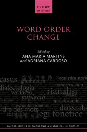 Martins / Cardoso |  WORD ORDER CHANGE OSDHL C | Buch |  Sack Fachmedien