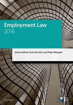 Holland / Burnett / Millington |  Employment Law 2016 | Buch |  Sack Fachmedien