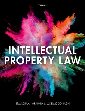 Karapapa / McDonagh |  Intellectual Property Law | Buch |  Sack Fachmedien