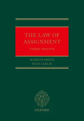 Smith / Leslie |  Law of Assignment | Buch |  Sack Fachmedien