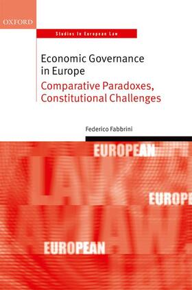 Fabbrini |  Economic Governance in Europe | Buch |  Sack Fachmedien
