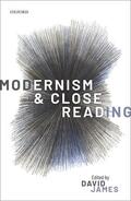 James |  Modernism and Close Reading | Buch |  Sack Fachmedien