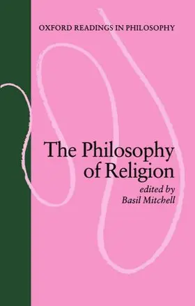 Mitchell |  The Philosophy of Religion | Buch |  Sack Fachmedien