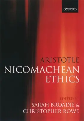 Broadie / Rowe |  Aristotle: Nicomachean Ethics | Buch |  Sack Fachmedien