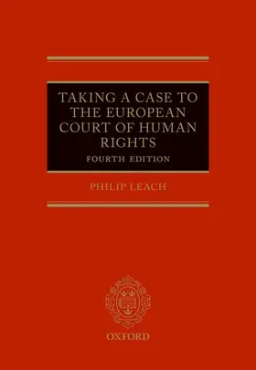 Leach |  Taking a Case to the European Court of Human Rights | Buch |  Sack Fachmedien