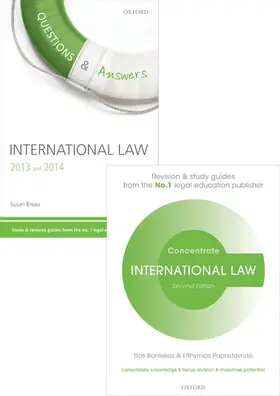 Breau / Bantekas / Papastavridis |  International Law Revision Pack 2015 | Buch |  Sack Fachmedien