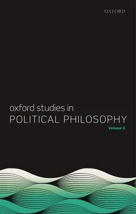Sobel / Vallentyne / Wall |  Oxford Studies in Political Philosophy, Volume 2 | Buch |  Sack Fachmedien
