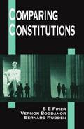 Finer / Bogdanor / Rudden |  Comparing Constitutions | Buch |  Sack Fachmedien