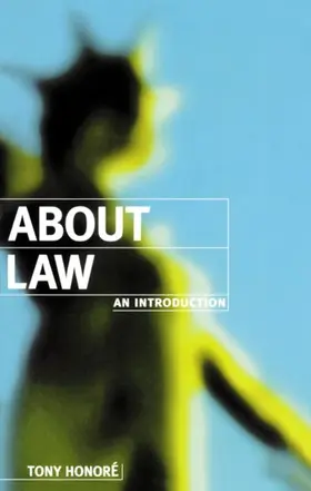Honore / Honoré |  About Law: An Introduction | Buch |  Sack Fachmedien