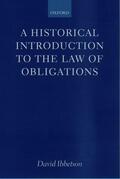 Ibbetson |  A Historical Introduction to the Law of Obligations | Buch |  Sack Fachmedien