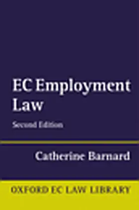 Barnard |  EC Employment Law | Buch |  Sack Fachmedien