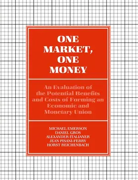 Emerson / Gros / Italianer |  One Market, One Money | Buch |  Sack Fachmedien