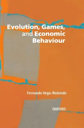 Vega-Redondo |  Evolution, Games, and Economic Behaviour | Buch |  Sack Fachmedien
