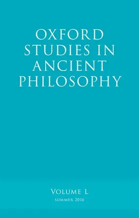 Caston |  Oxford Studies in Ancient Philosophy, Volume 50 | Buch |  Sack Fachmedien