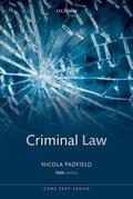 Padfield |  Criminal Law | Buch |  Sack Fachmedien