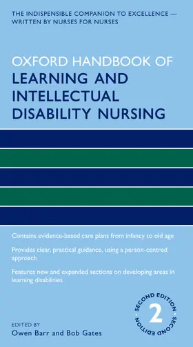 Barr / Gates | Oxford Handbook of Learning and Intellectual Disability Nursing | Buch | 978-0-19-878287-2 | www.sack.de
