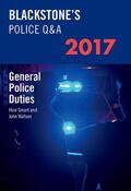 Watson / Smart |  Blackstone's Police Q&a: General Police Duties 2017 | Buch |  Sack Fachmedien