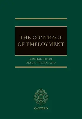 Freedland / Bogg / Cabrelli |  The Contract of Employment | Buch |  Sack Fachmedien