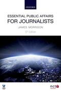 Morrison |  Essential Public Affairs for Journalists | Buch |  Sack Fachmedien